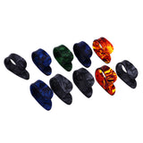 Maxbell 10 Pieces Plectrum Finger Picks Thumb for Acoustic Electric Guitar Accessories Random Color