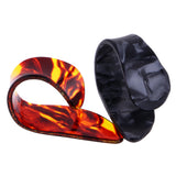 Maxbell 10 Pieces Plectrum Finger Picks Thumb for Acoustic Electric Guitar Accessories Random Color