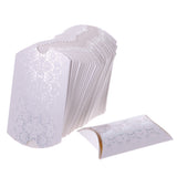 Maxbell Pack of 50 Elegant Pillow Design Sweets Chocolate Candy Boxes Wedding Birthday Party Gift Favors