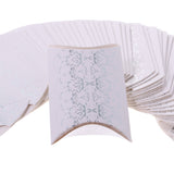 Maxbell Pack of 50 Elegant Pillow Design Sweets Chocolate Candy Boxes Wedding Birthday Party Gift Favors