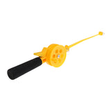 Maxbell Plastic Children Lake River Fishing Pole Beginner Ice Fishing Rod with Reels