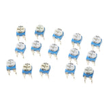 Maxbell 15 Value Each 10Pcs Trimpot Variable Resistor 6mm Assortment Box Kit 150pieces