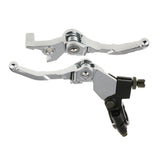 Maxbell 2 Pieces Adjustable Brake Clutch Lever Motorcycle Brake Clutch Levers 22MM