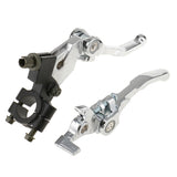 Maxbell 2 Pieces Adjustable Brake Clutch Lever Motorcycle Brake Clutch Levers 22MM