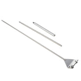 Maxbell 65cm Detachable Stainless Steel Algae Cleaning Tool Scraper Blade Scrubber for Aquarium Planted Tank Glass Cleaning