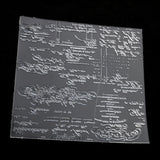 Maxbell Clear Rubber Stamp Transparent Sheet Cling English Decor Script Scrapbooking DIY Diary Album Card