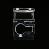 Maxbell 12mm/16mm Aquarium Tube Hose Pipe Holder Fixation Clip Fish Tank Aquarium Mounted, Acrylic