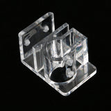 Maxbell 12mm/16mm Aquarium Tube Hose Pipe Holder Fixation Clip Fish Tank Aquarium Mounted, Acrylic