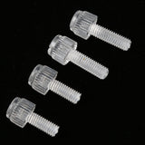 Maxbell 12mm/16mm Aquarium Tube Hose Pipe Holder Fixation Clip Fish Tank Aquarium Mounted, Acrylic