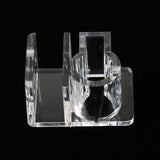 Maxbell 12mm/16mm Aquarium Tube Hose Pipe Holder Fixation Clip Fish Tank Aquarium Mounted, Acrylic