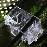 Maxbell 12mm/16mm Aquarium Tube Hose Pipe Holder Fixation Clip Fish Tank Aquarium Mounted, Acrylic