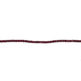 Maxbell Handmade 2x4mm Faceted Natural Red Ruby Jade Beads Strand 15" Bracelet DIY