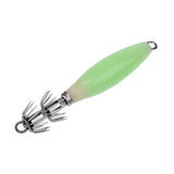 Maxbell 9.5cm / 3.7inch Squid Hook Fishing Lures Squid Jig Lures with Hook Plastic Body Metal Hook Sea Fishing