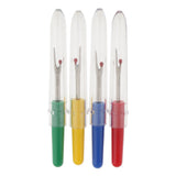 Maxbell 4 Pieces Assorted Color Seam Rippers Sewing Craft Tool Thread Cutter Stitch Unpicker DIY Craft Tool