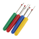 Maxbell 4 Pieces Assorted Color Seam Rippers Sewing Craft Tool Thread Cutter Stitch Unpicker DIY Craft Tool