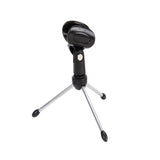 Maxbell Mini Foldable Desktop Tabletop Tripod Microphone Mic Clip Stand Holder
