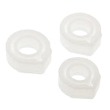 Maxbell 3Pieces Mixed Size Ring Mold Clear Jewelry Resin Casting for DIY Craft Making