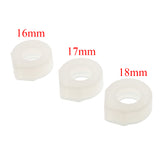 Maxbell 3Pieces Mixed Size Ring Mold Clear Jewelry Resin Casting for DIY Craft Making