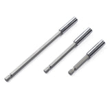 Maxbell 3Piece 1/4'' Hex Shank Quick Release Screwdriver Extension Bit Holder Connection Rod Adapter Sleeve 75mm/100mm/150mm