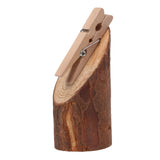 Maxbell 5Pcs Wooden Base Memo Photo Holder Card Paper Note Clip Wedding Place Holder