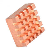 Maxbell Computer Parts Copper Heatsink Heat Sink for Raspberry Pi Fin Radiator Cooling Tool