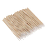 Maxbell 100pcs/set Microblading Tattoo Supply Cotton Swabs Pointed Q-Tips Makeup Cosmetic Applicator 10cm