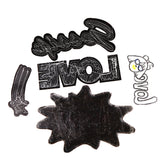 Maxbell 5pcs Mixed Shape Sequins Sew On Patch Badge Embroidered Cloth Fabric Applique DIY