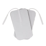 Maxbell 10 Pieces Reusable Digital TENS Machine Replacement Electrode Pads Self-Adhesive