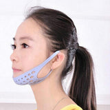 Maxbell Breathable Comfortable Chin Cheek Lift Up V Face Slimming Mask Ultra-thin Belt Silicone Strap Band Beauty for Women