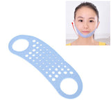 Maxbell Breathable Comfortable Chin Cheek Lift Up V Face Slimming Mask Ultra-thin Belt Silicone Strap Band Beauty for Women