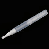 Maxbell 5Pcs 3ML Empty Twist Pen with Brush Travel Portable Tube Cuticle Oil/ Nail Polish/ Teeth Whitening Gel/ Eyelash Growth/ Lip Gloss Container