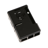 Maxbell ABS Protective Case Box with Cooling Fan for Raspberry Pi 3 Model B Black