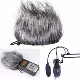 Maxbell Microphone Muff Furry Windscreen Windshield For Zoom H1 H2N H4N Q3 Q3HD Sony D50 Recording Shotgun Recorder