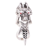 Maxbell Fashion Dragon Head Rings Punk Rock Style Party Rings Men Aolly Ring Jewelry