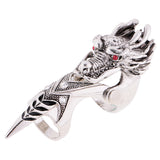 Maxbell Fashion Dragon Head Rings Punk Rock Style Party Rings Men Aolly Ring Jewelry