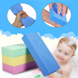 Maxbell 17x7x3cm Baby Infant Bathing Soft Sponge Cuticle Scrub Make baby Love Bath