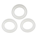 Maxbell 3 Pieces Assorted Clear Silicone Round Mold For Bracelet Jewelry Making Tool