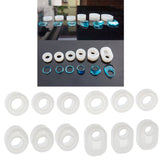 Maxbell 3 Piece Assorted Size DIY Silicone Ring Mold Jewelry Making Craft