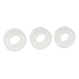 Maxbell 3 Piece Assorted Size DIY Silicone Ring Mold Jewelry Making Craft