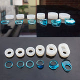 Maxbell 3 Piece Assorted Size DIY Silicone Ring Mold Jewelry Making Craft