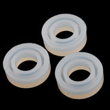 Maxbell 3 Piece Assorted Size DIY Silicone Ring Mold Jewelry Making Craft