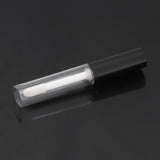 Maxbell 4ml Acrylic Protable Empty Clear Lip Gloss Tube DIY Makeup Lip Balm Tubes Bottle Container Pack of 2 Clear