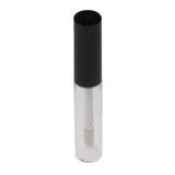 Maxbell 4ml Acrylic Protable Empty Clear Lip Gloss Tube DIY Makeup Lip Balm Tubes Bottle Container Pack of 2 Clear