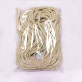 Maxbell 10 Meters Cotton Rope Braided Twisted Cord Twine String for DIY Craft Wedding Supplies 5mm