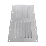 Maxbell Marine Stainless Steel Boat Louvered Vent Cover Louver Ventilation Ventilator Yacht Air Vent Grille Cover Accessories 230x115mm