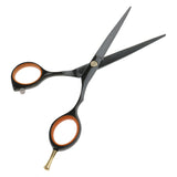 Maxbell Heavy Duty Stainless Steel Black Professional Barber Salon Hair Cutting Scissors Haircuts Styling Shears Hairdressing Comfort Grip 5.5"