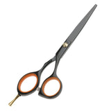 Maxbell Heavy Duty Stainless Steel Black Professional Barber Salon Hair Cutting Scissors Haircuts Styling Shears Hairdressing Comfort Grip 5.5"