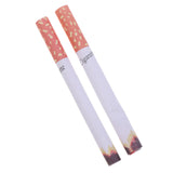 Maxbell 2 Pieces Funny Fake Puff Cigarettes Party Smoke Effect Lit Prop Trick Prank Gag Gift