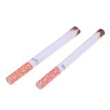 Maxbell 2 Pieces Funny Fake Puff Cigarettes Party Smoke Effect Lit Prop Trick Prank Gag Gift