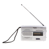 Maxbell BC-R28 Mini Pocket AM FM Radio Speaker Telescopic Antenna 3.5mm Headphone Jack